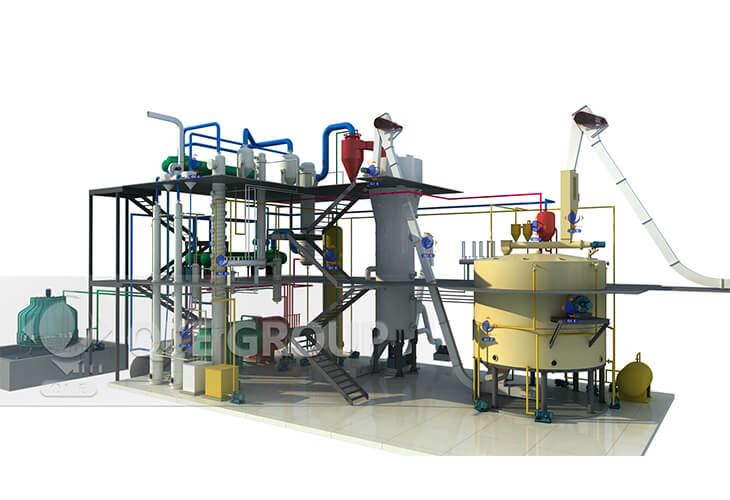 cooking oil solvent extraction plant